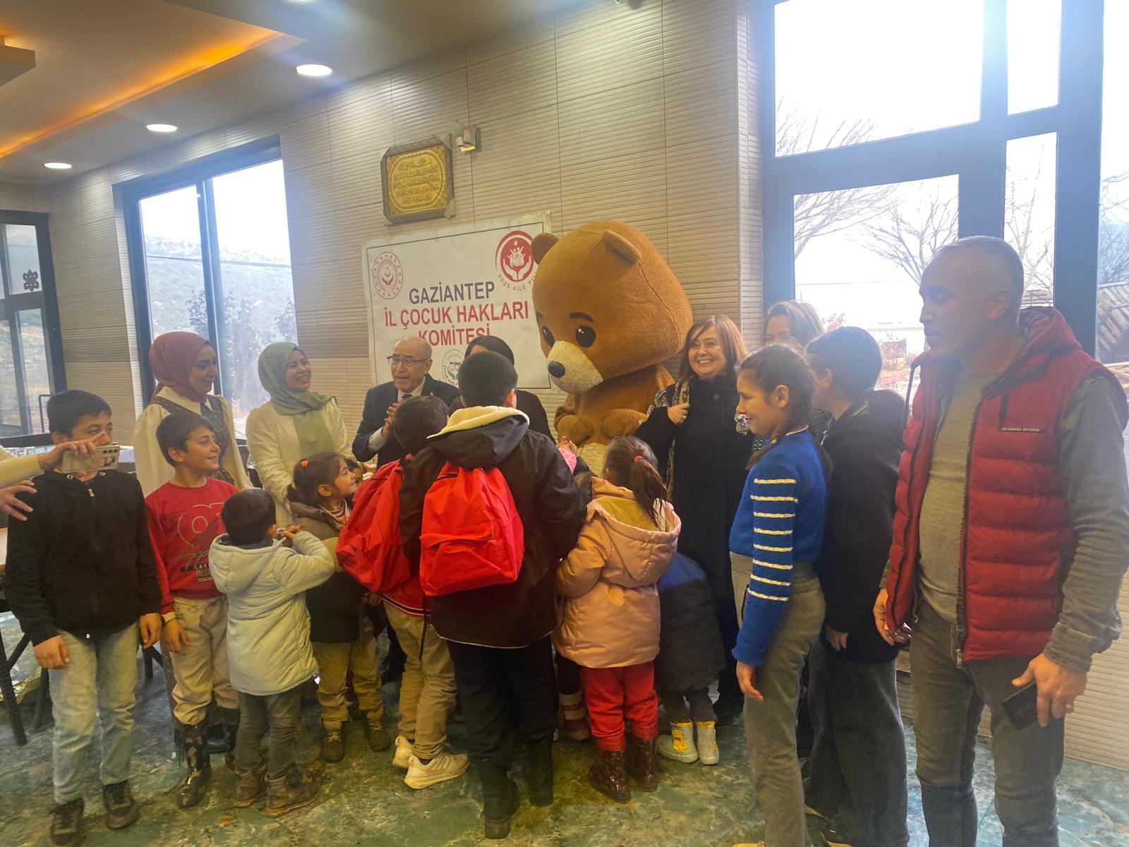 6 Şubat Deprem Haftası kapsamında çocuklarımızın yanındaydık